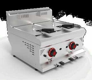 Gas-Doppelfritteuse 8+8 L – KRCS.SFG.660